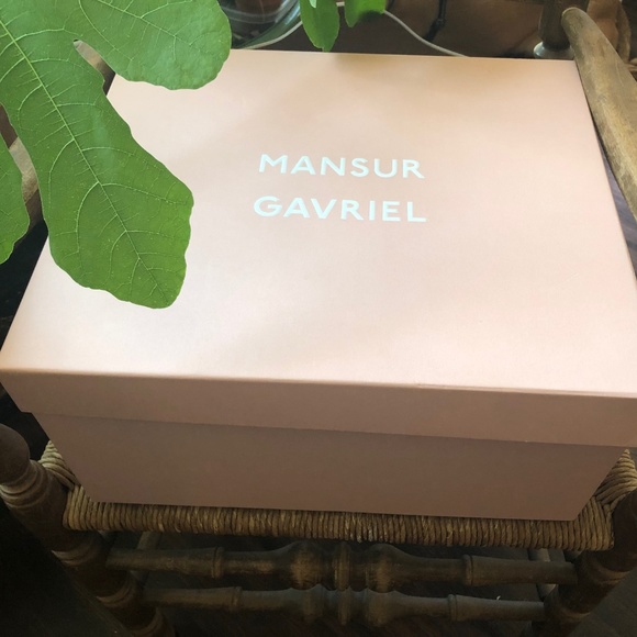 SOLD - NWT Mansur Gavriel Mini Bucket Bag in Sand - Picture 8 of 8